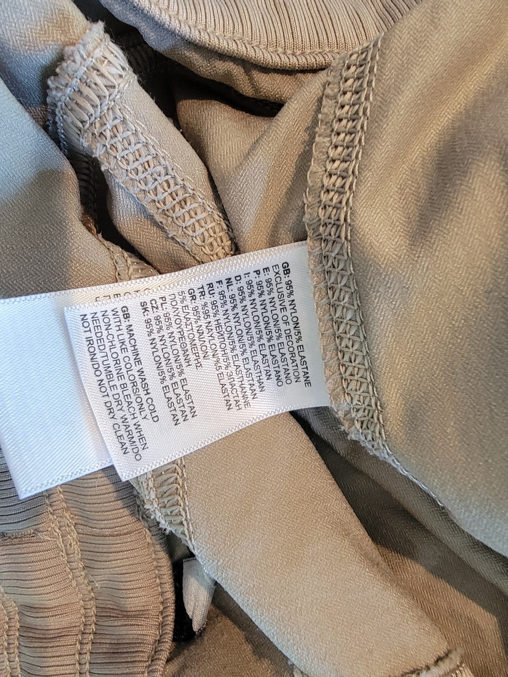 The North Face Light Tan Women's Active Leggings - Picture 6 of 6